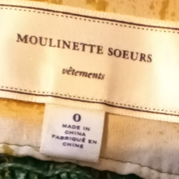 Anthropologie Moulinette Soeurs Panoply Carousel Horse green midi dress (0) - Picture 10 of 11